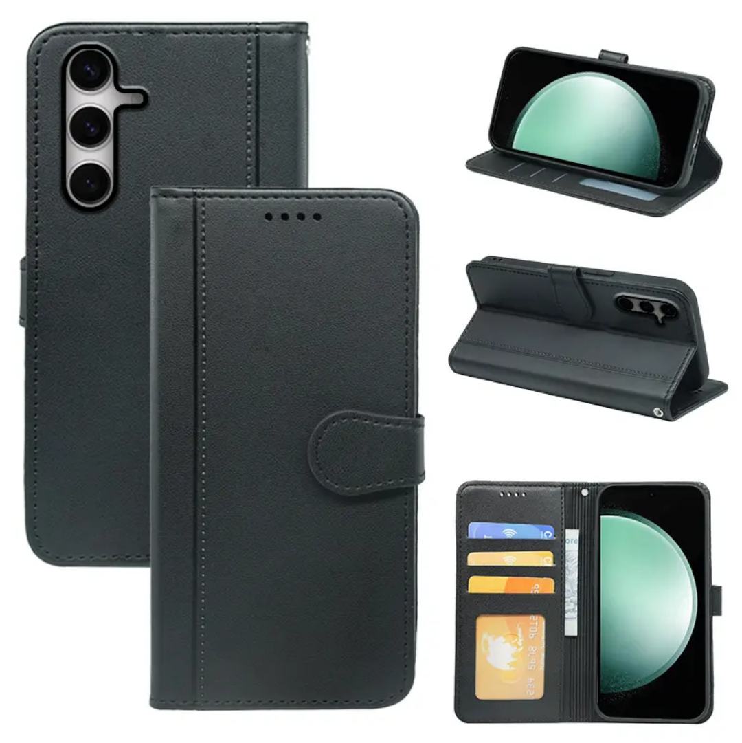 Noch nicht verfügbar, Premium Leather Wallet Case for Smartphones